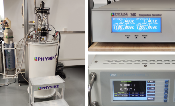 低振動(dòng)干式變溫超導(dǎo)磁體安裝成功